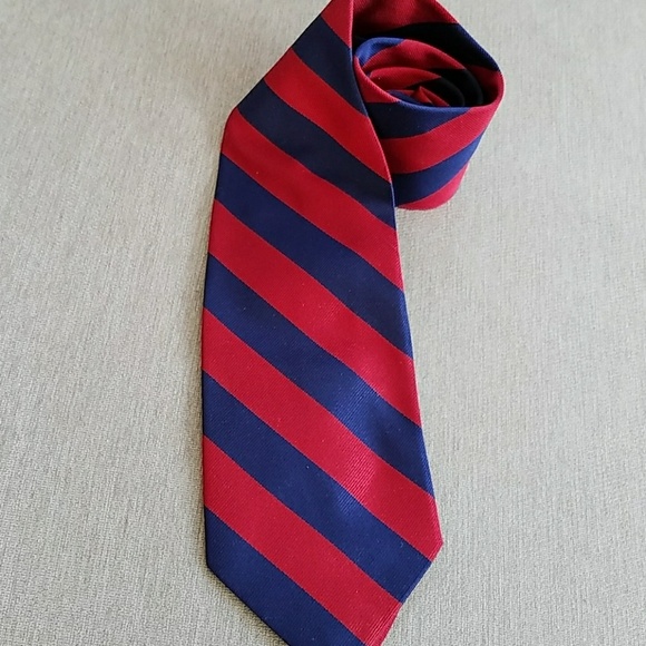 J. Crew Other - J. Crew Red Navy Striped Tie
